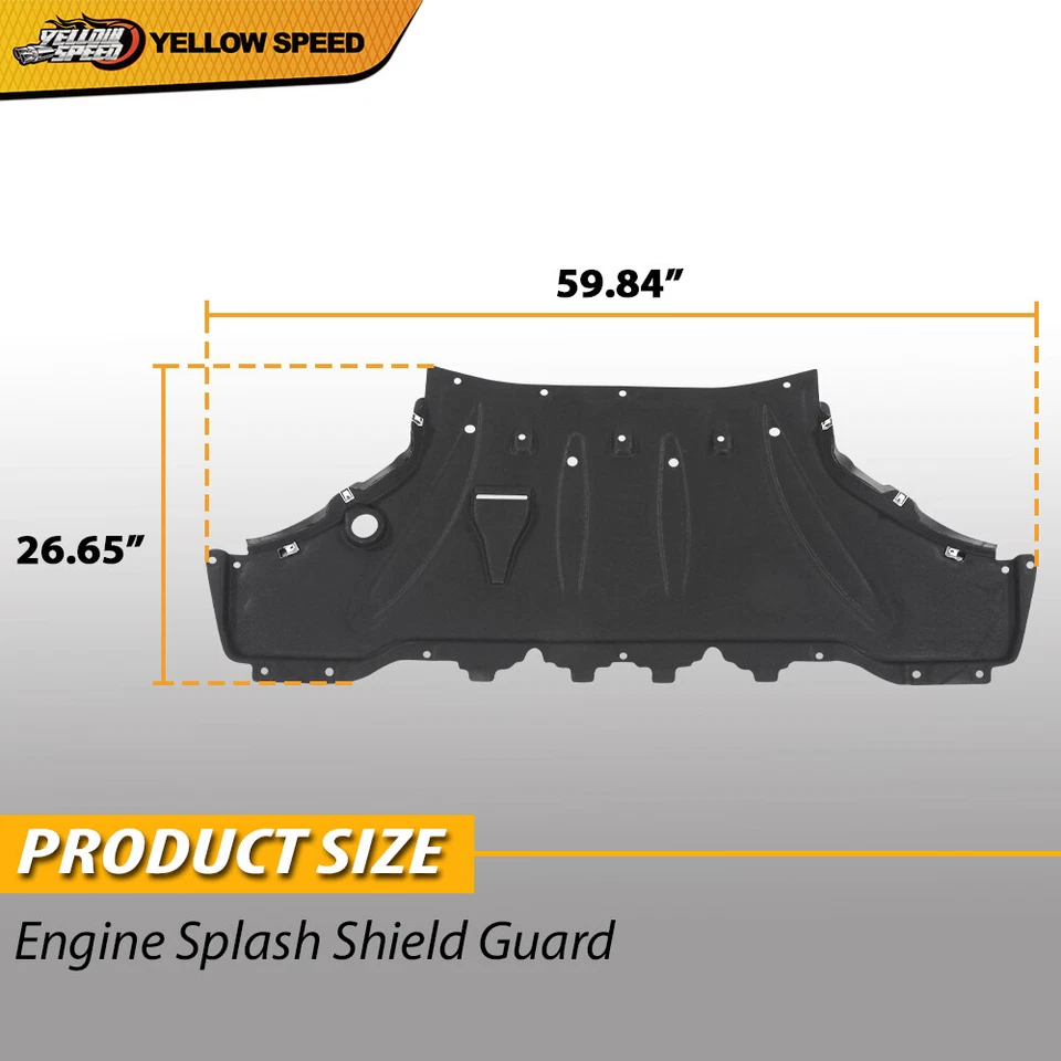 Protector contra salpicaduras de motor inferior delantero apto para Audi A8 Quattro S8 2009-2013 NUEVO Foto 3 de 4