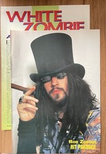 Vintage White Zombie Rob  Magazine Article and Pinup