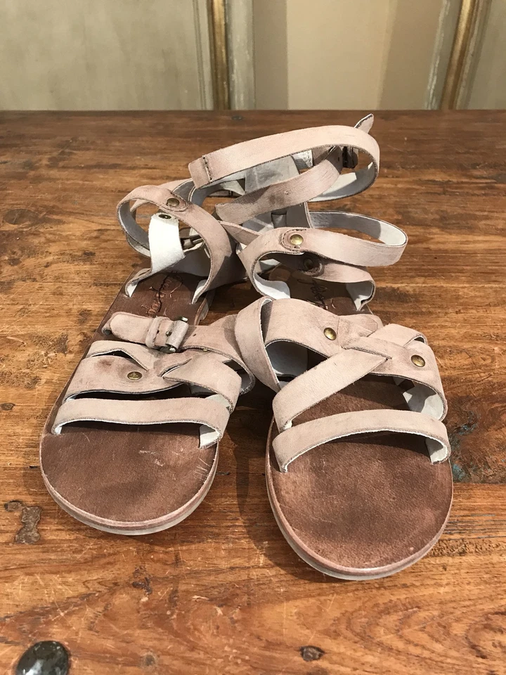 Женские гладиаторские сандалии Free People Durango металлические размер 5,5 - Изображение 4 из 4