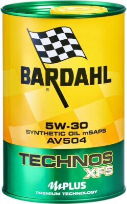 Bardahl Technos XFS 5W30 Motoröl – 2x 1 Liter, Mid SAPS, Für BMW LL-04 & MB 229.51