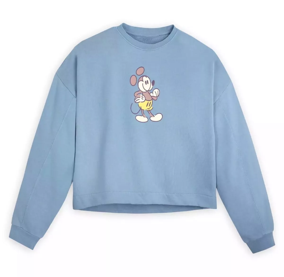 Disney Mickey Mouse Genuine Mousewear Pullover Sweatshirt for Women Blue  size XL