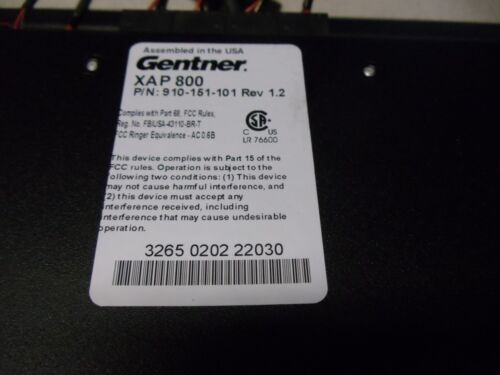 Gentner XAP800 Konferenzsystem. & XAPTH2 Telefon Hybrid A/V Konferenz Schnittstelle - Bild 6 von 6