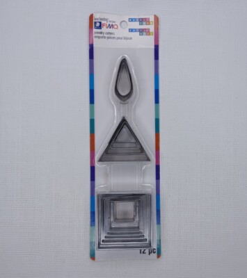 Fimo Clay Jewelry Cutters 12 Piece Set Made By You Bead Landing
