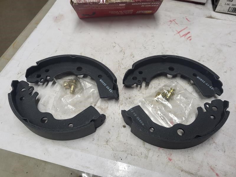Partsmaster # FB638 Rear Drum Brake Shoes for 1991-1999 Nissan