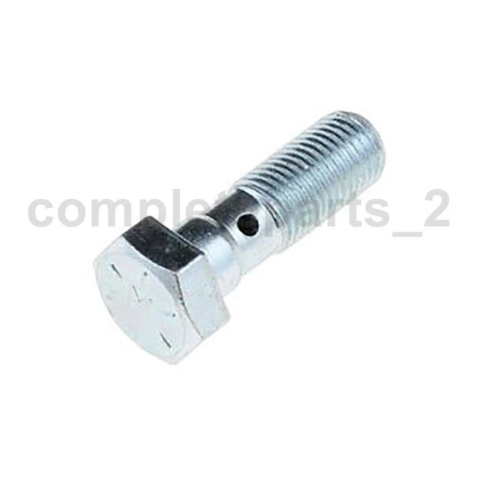 2 гидравлических шланга переднего тормоза на болт суппорта подходят для Ford F-150 2000 2001 2002 2003 годов выпуска - Изображение 2 из 4