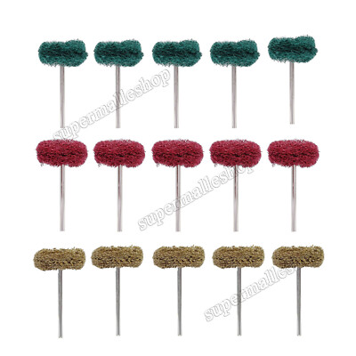 Fresh Dental Lab Fiber Wheel brush Polishing Polisher Prophy Brushes FG 2.35mm