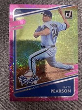 2021 Donruss Baseball Pink Fireworks The Rookies Nate Pearson #TR6