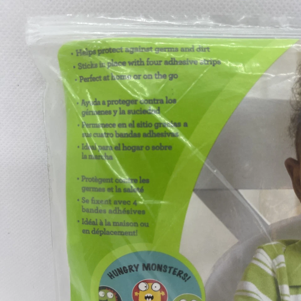 “Baby R Us” Bebé/Niño Pequeño Monstruos Hambrientos Reutilizable Mesa 18”x12” Foto 3 de 4