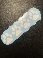 8pc Dog Paw Print Sticker Decals Window Stickers You Pick Color