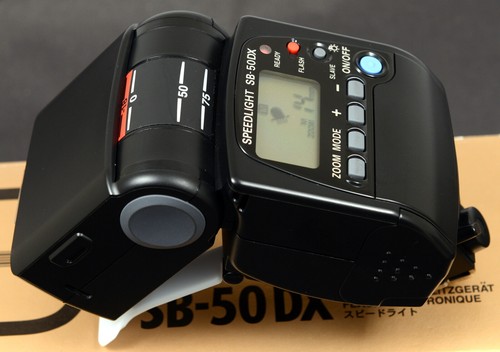 Nikon Speedlight SB-50 DX Shoe Mount Flash c/w Manual - New in Box! Old Stock! - Picture 5 of 7