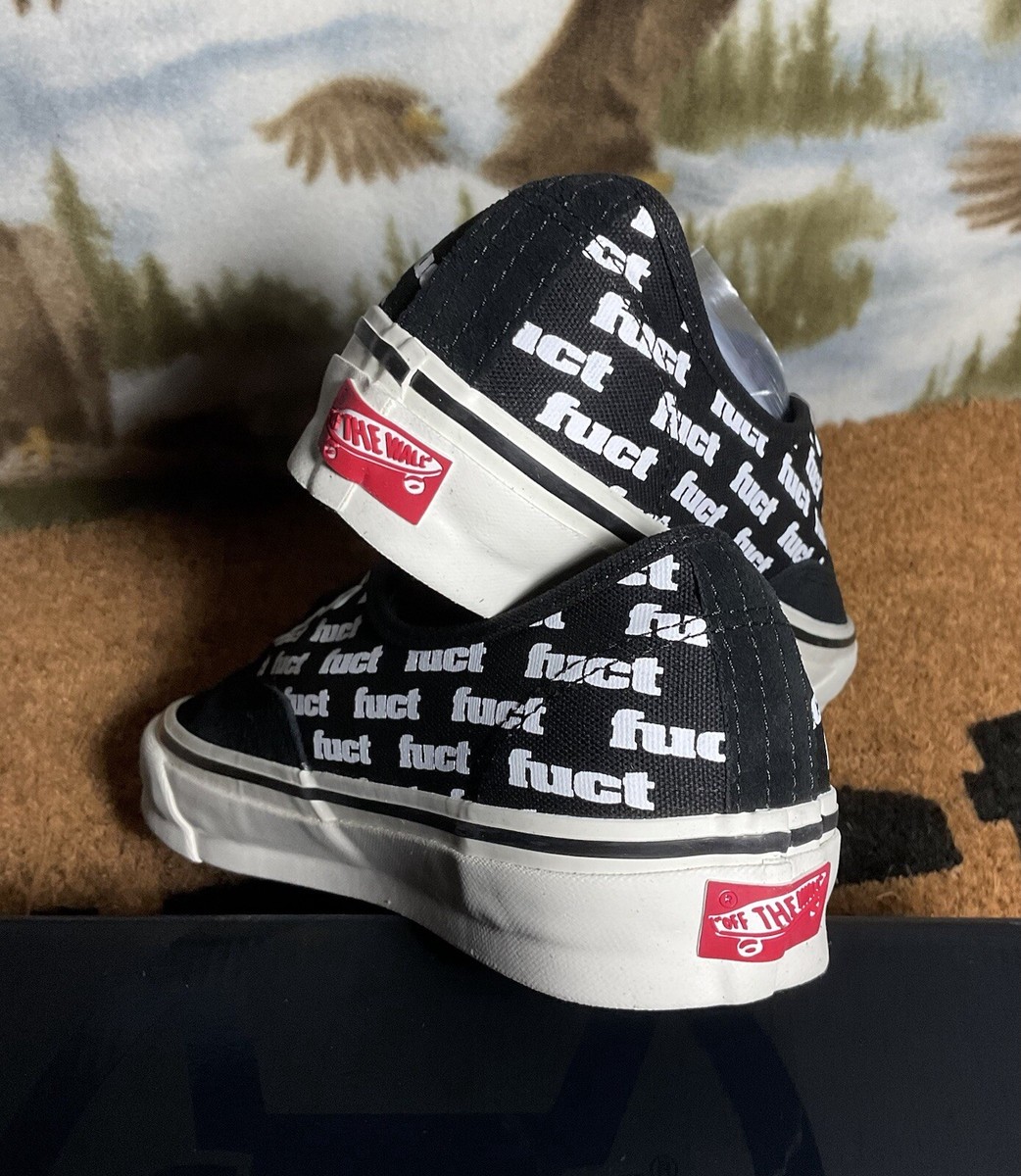 fuct x SLAM JAM x VANS LX Black/White Authentic Suede fuct x SLAM JAM x VANS LX Black/White Authentic Suede
