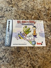 Ed Edd N Eddy Jawbreakers Nintendo Game Boy Advanced Manual Only