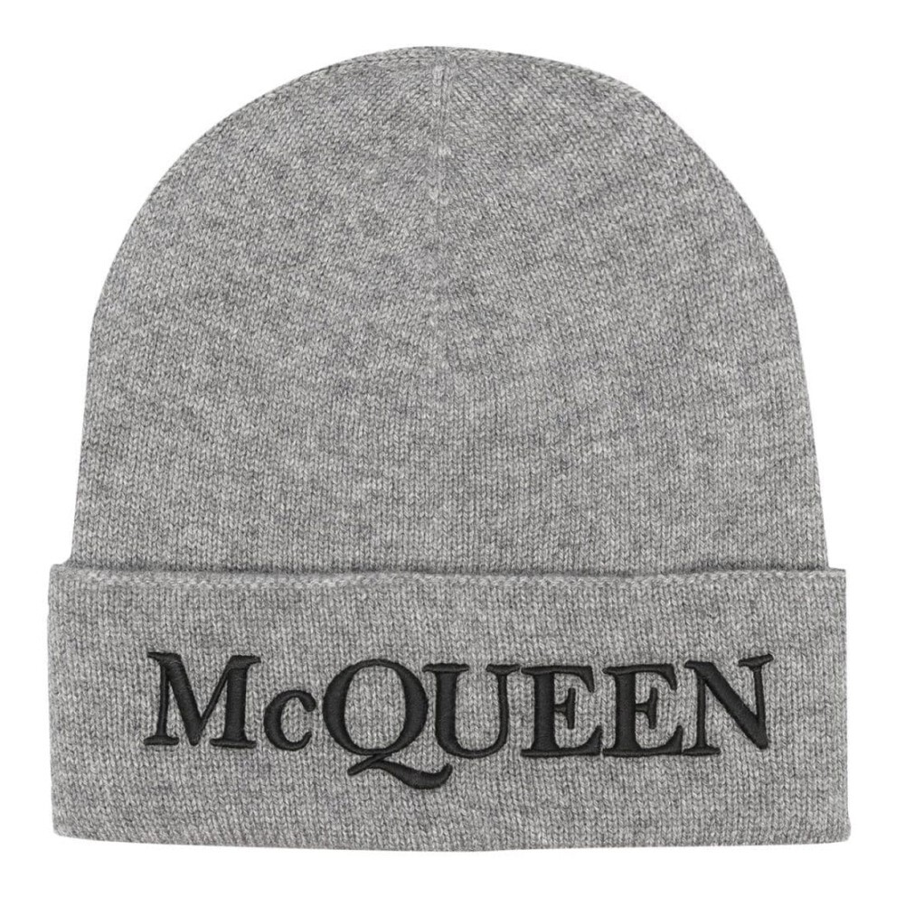 КАШЕМИРОВАЯ ШАПОЧКА BERRETTO С ЛОГОТИПОМ ALEXANDER McQueen СДЕЛАНО В ИТАЛИИ 6631954201Q1460 55390₽