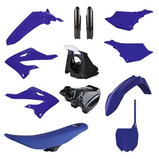 Polisport Restyling Kit for Yamaha MX YZ125/250 (2002-2021) Blue/Black '22 Style