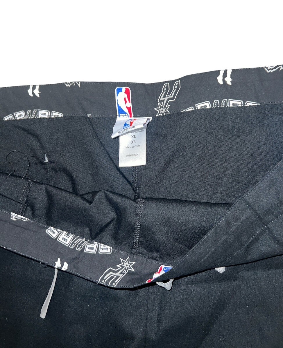 NBA San Antonio Spurs Men's Scrub Pants Uniforms for Men
