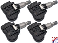 Complete Set of 4 Genuine OEM Honda TPMS Tire Pressure Sensors Kit 42753-T6N-E03