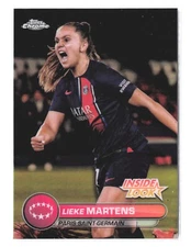 2023-24 Topps Chrome UWCL #IL-6 Lieke Martens Inside Look Paris Saint-Germain