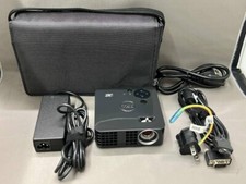 Used M115HD Dell Mobile Projector Black with Soft Case, Power Cable