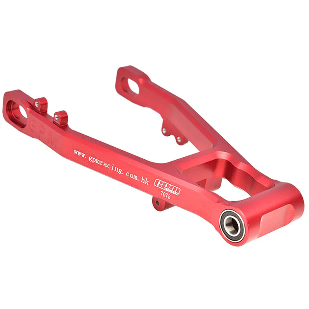 galo-yoshiman NEW GPM Aluminum Rear Swing Arm (Enlarged Inner Bearing) Red for