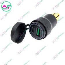 Adaptateur De Chargeur USB DUAL Type C Pour Moto BMW DUCATI TRIUMPH SUZUKI