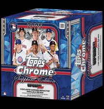 2025 Topps Chrome Update Sapphire Edition Sealed Box