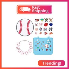 Charms for Bogg Bag, Sport Charms for Bogg Bag Accessories PVC Rubber Compatible