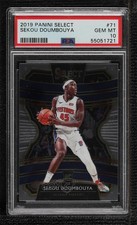 2019-20 Panini Select Concourse Sekou Doumbouya #71 PSA 10 GEM MT Rookie RC