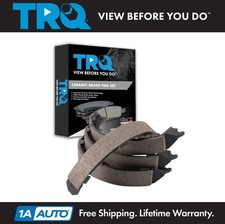 Trq Rear Parking Brake Shoe Set Fits Silverado 1500 Tahoe Sierra Yukon Escalade