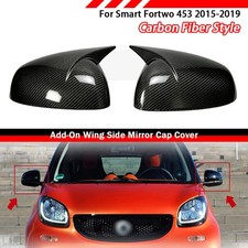 1 Paar Spiegelkappen Spiegelgehäuse Für Smart Fortwo 453 2015-2019 Carbon Optik 1 Paar Spiegelkappen Spiegelgehäuse Für Smart Fortwo 453 2015-2019 Carbon Optik