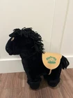 1984 Vintage Cabbage Patch Kids Show Pony Black With Saddle