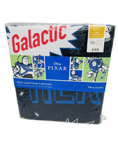 Disney Toy Story Curtains 66x54 – Buzz Lightyear – Blackout – Dunelm Kids Room