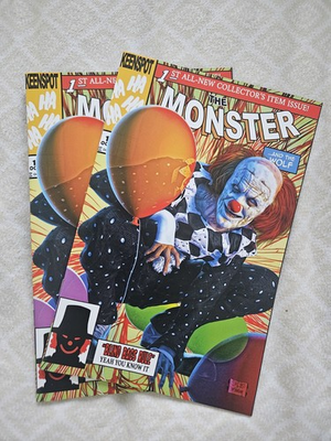 #ad Mark Spears The Monster and the Wolf #1 Keenspot Entertainment A05 VF NM $5.49