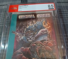 Crystal Mines (Nintendo NES) NEW Factory Sealed US Release PSA 8.5 Graded 