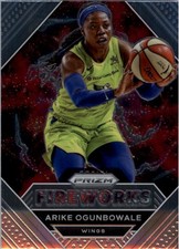 2021 Panini Prizm WNBA Fireworks #5 Arike Ogunbowale - BSK