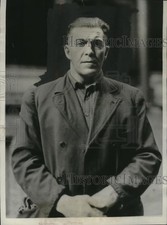 1933 Press Photo Harry Bushnell Escapee From Michigan Prison Found in Butte, Mt.