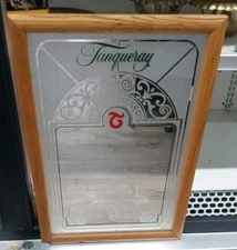 Tanqueray Imported English Gin Framed Mirror Wall Decoration (19.5"x13.5"x0.75")