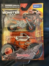 2025 Spin Master Monster Jam Freestyle Mania ThunderROARus Pickup w/Bike Release