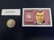 Yuri Gagarin Soviet cosmonaut Astronaut Sharjah & Dependencies Stamp