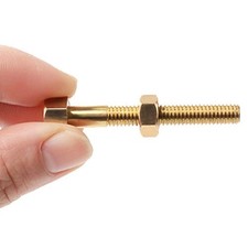 Enjoyer New Nut Off Bolt Screw Close up Magic Tricks Super Small, Gold