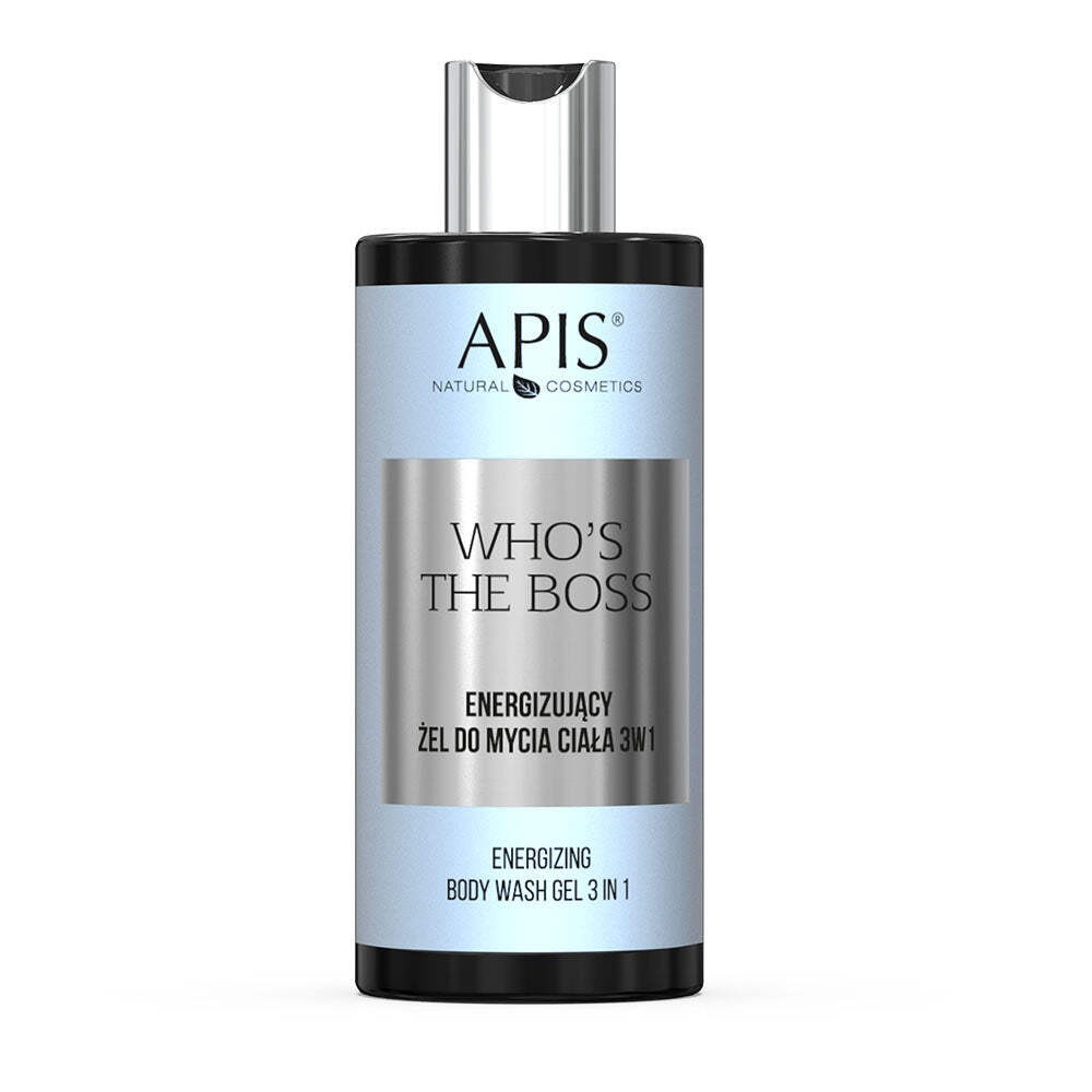 APIS Who’s the Boss Energising 3-in-1 Body Wash Gel | 300 ml