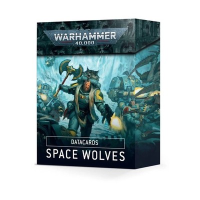 GW Spoace Wolves Mini 28mm Datacards - Space Wolves (2020 Ed) EX/NM