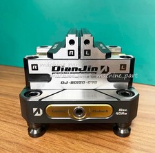 4 Axis CNC Zero Point System Self-Centering Vise w/ 3-Jaw Chuck Adapter Plates