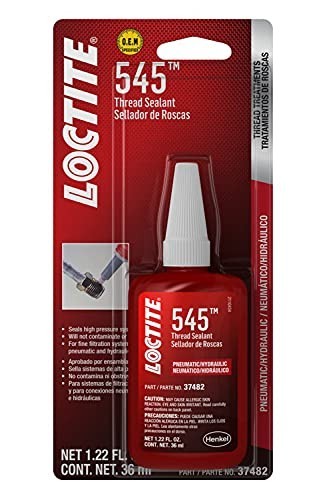 Thread Sealant for Pneumatic/Hydraulic Pipe - Purple, 36 ml Bottle