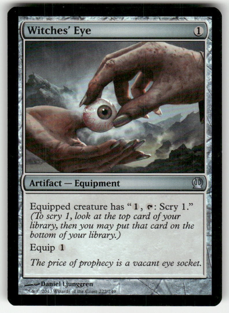 Witches' Eye 222 Foil UC Theros NM Magic: The Gathering