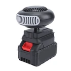 Compact Battery-Powered Space Heater With Thermostat Designed For Outdoor