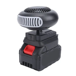 Compact Battery-Powered Space Heater With Thermostat Designed For Outdoor