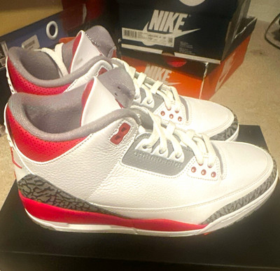 Jordan Air Jordan 3 Retro Fire Red White/Red/Cement Grey/Black DN3707-160