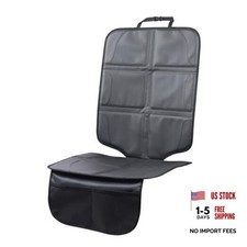 Car Seat Protector,Extra Thick Car Seat Covers Non-Slip Waterproof Mat Black-A