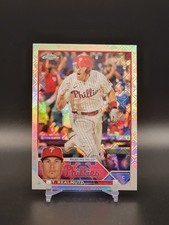 2023 Topps Chrome MLB Logofractor JT Realmuto #30 Philadelphia Phillies