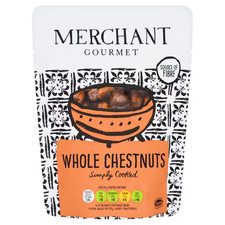 Pack of 10 x Merchant Gourmet Whole Chestnuts 180G